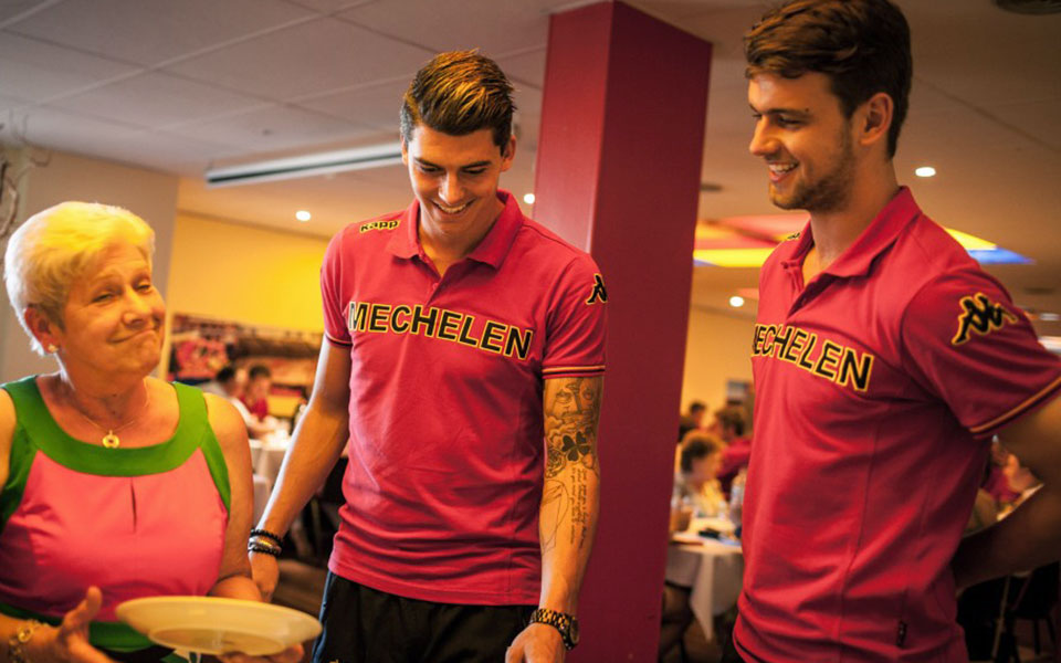 Brunchen met de A-kern van KV Mechelen